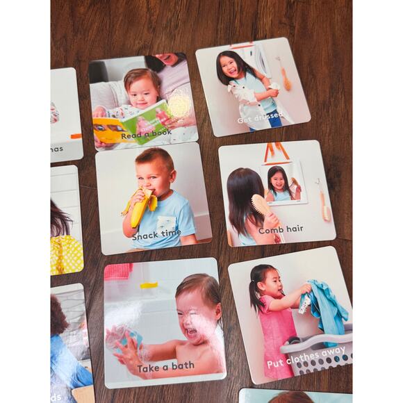 LOVEVERY The Helper Play Kit Month 25 26 27 Let's Map It Out Routine 18 Cards - Picture 5 of 8